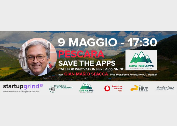 partecipa all&#39;evento save the apps start up grind pescara