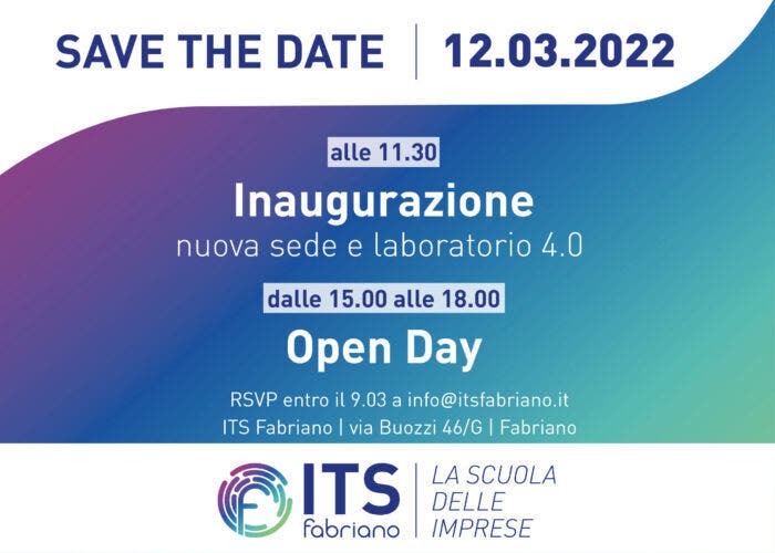 L’Ing. Francesco Merloni taglia il nastro del nuovo laboratorio di automazione 4.0 dell’ITS Fabriano