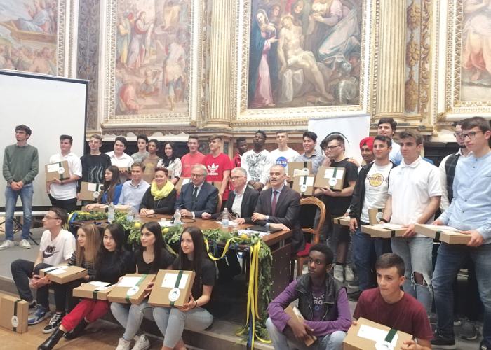 cerimonia di consegna borse di studio miliani 2019