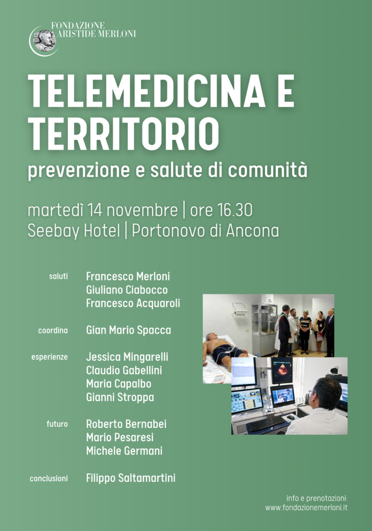 Telemedicina e territorio. Prevenzione e salute di comunità