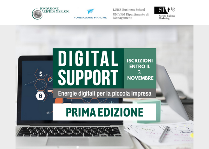 DIGITAL SUPPORT 2017/2018 – I EDIZIONE