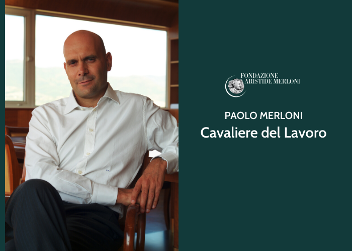 Paolo Merloni nuovo cavaliere del lavoro