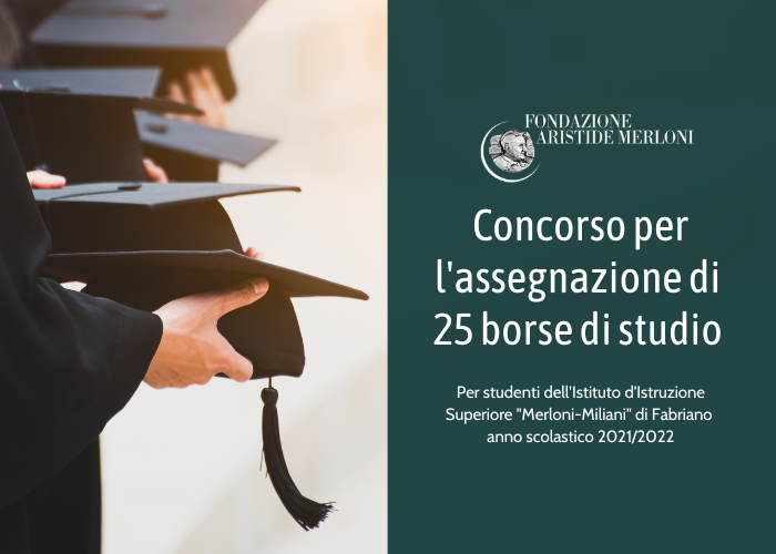 borse di studio merloni 2023