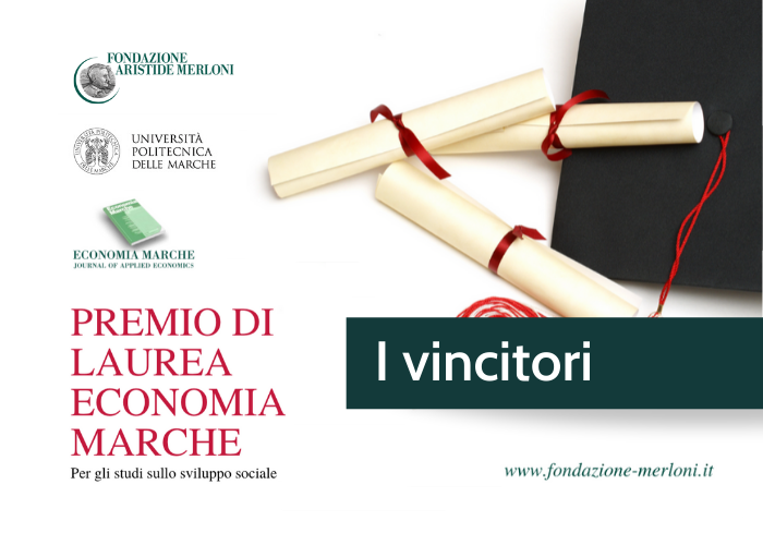 Vincitori premio di laurea 2020 Fondazione Merloni
