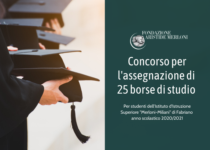 Borse di studio IIS Merloni Miliani 2022