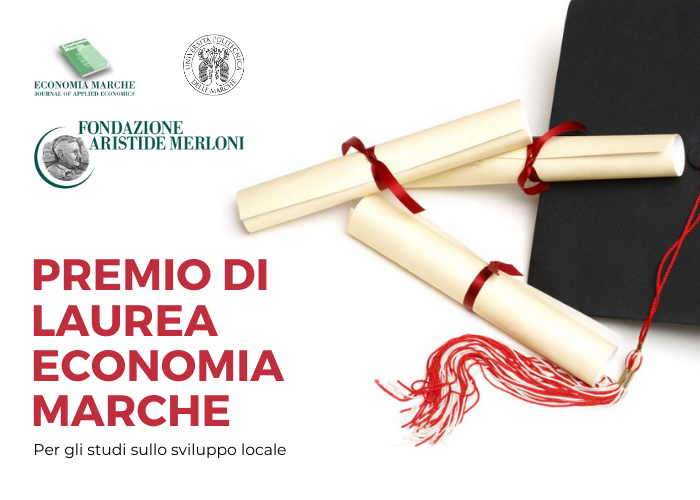 Partecipa al premio di laurea economia marche 2021